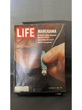 Life Magazine Legalization Debates October 31 1969 Vintage Issue